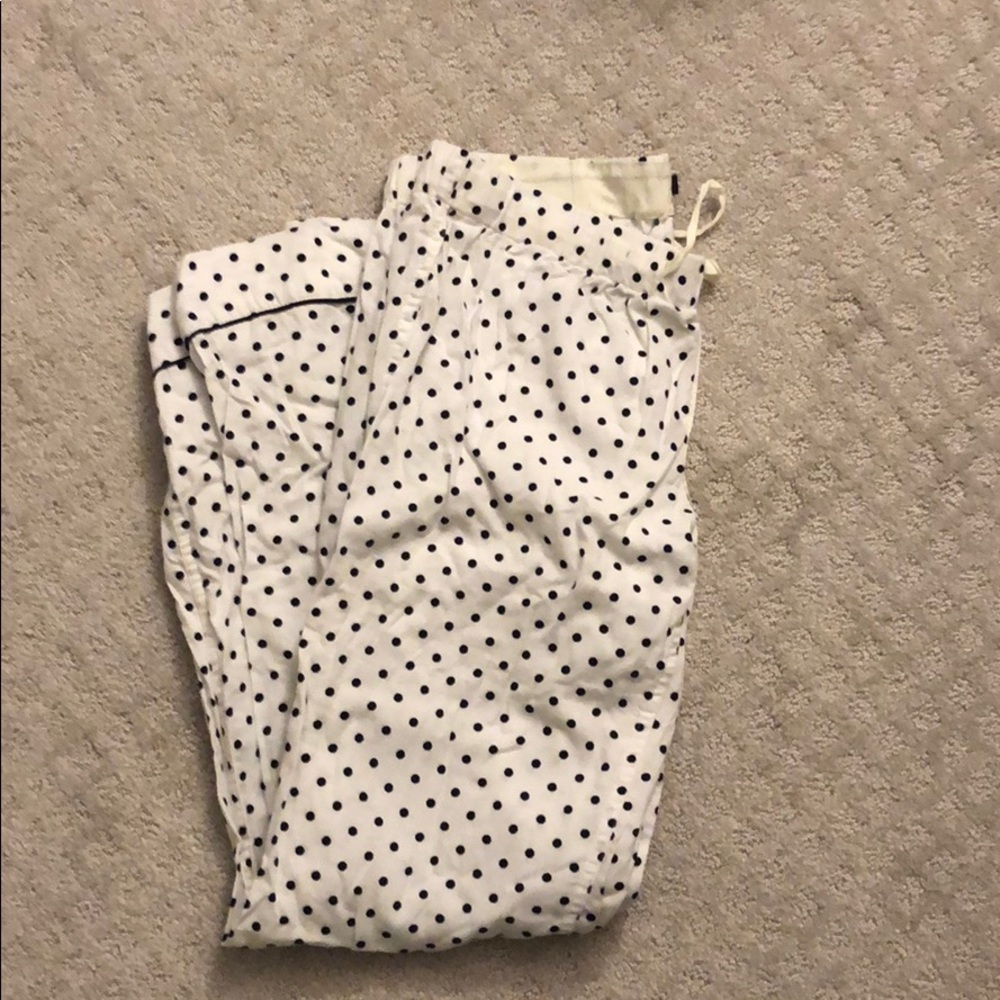 Jcrew pajama pants, size small